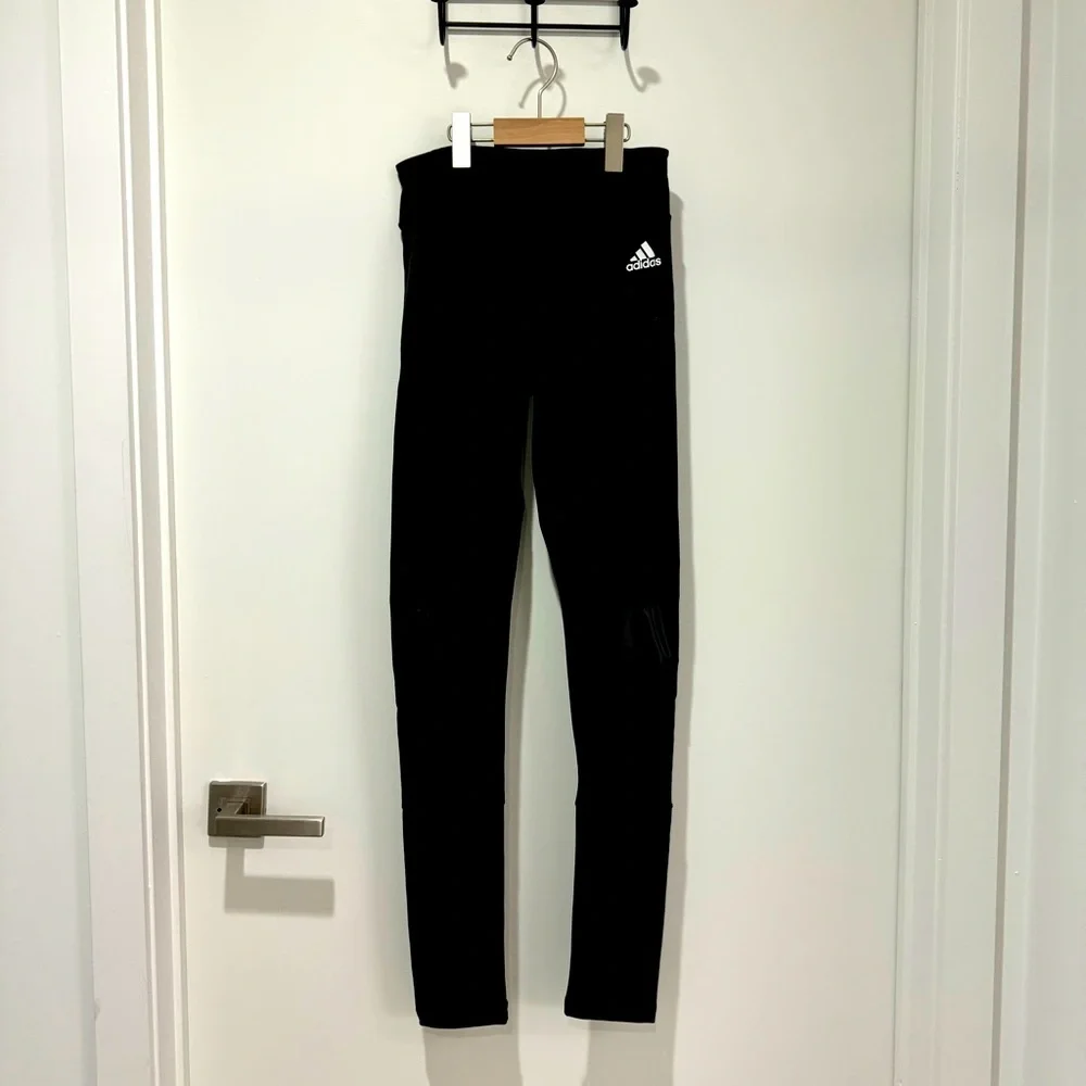 Adidas black yoga pants - Picture 1 of 5